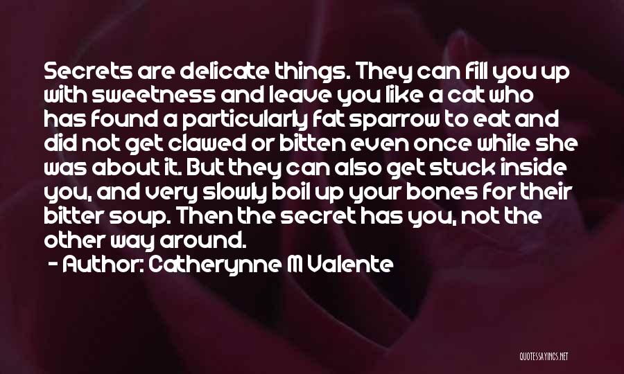 Bones And Cat Quotes By Catherynne M Valente