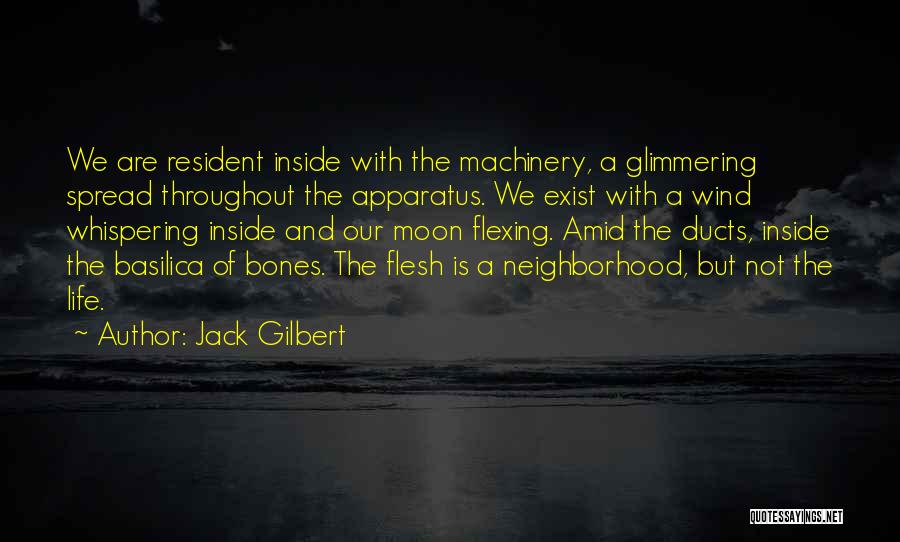 Bones And Life Quotes By Jack Gilbert