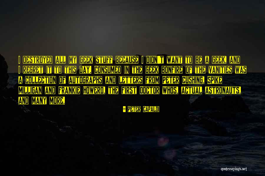 Bonfire Of The Vanities Quotes By Peter Capaldi Bonfire Of The Vanities Quotes By Peter Capaldi