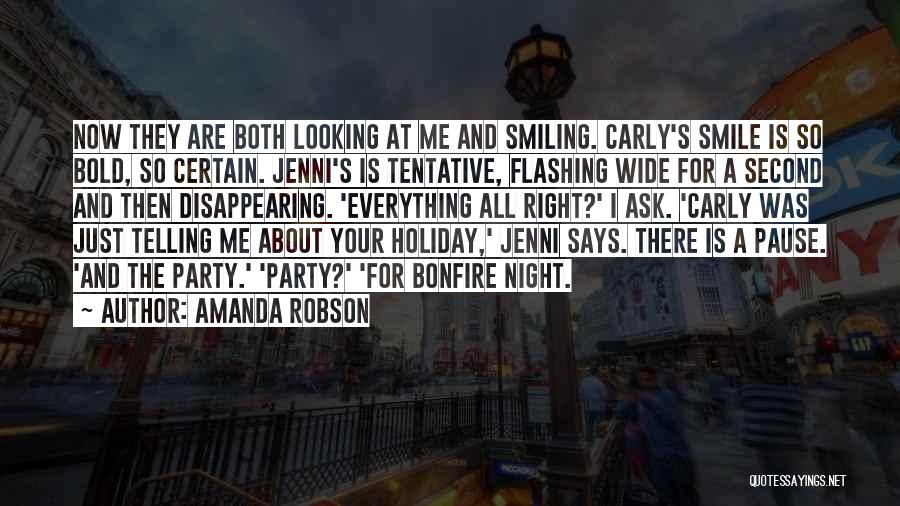 Bonfire Party Quotes By Amanda Robson