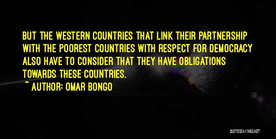 Bongo Quotes By Omar Bongo