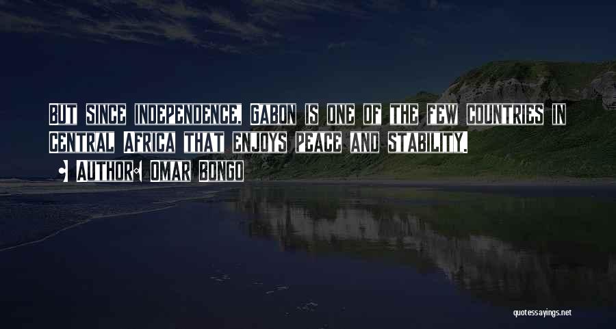Bongo Quotes By Omar Bongo
