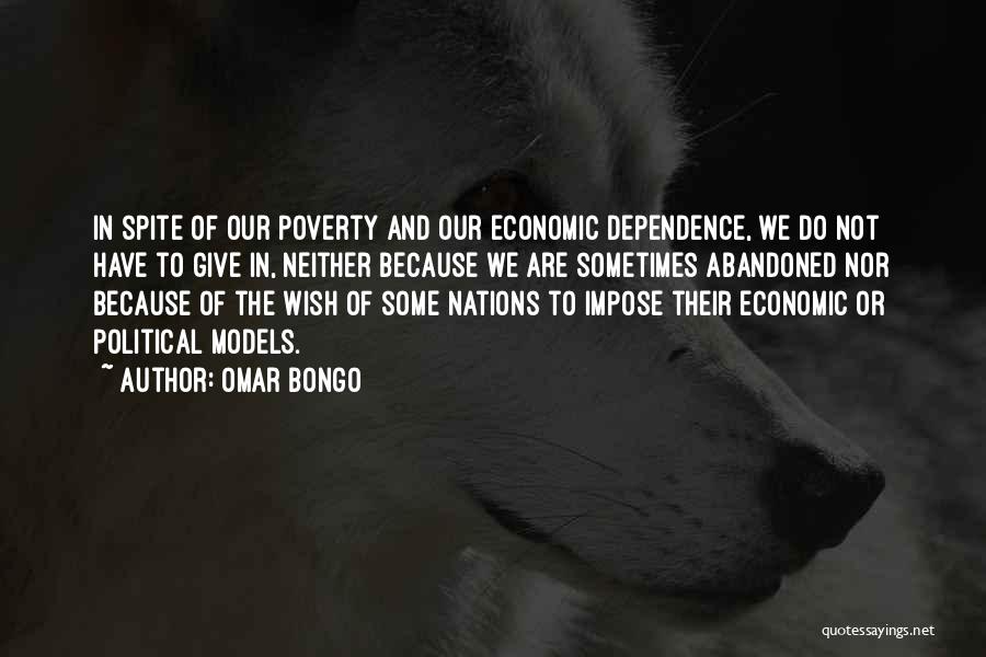 Bongo Quotes By Omar Bongo