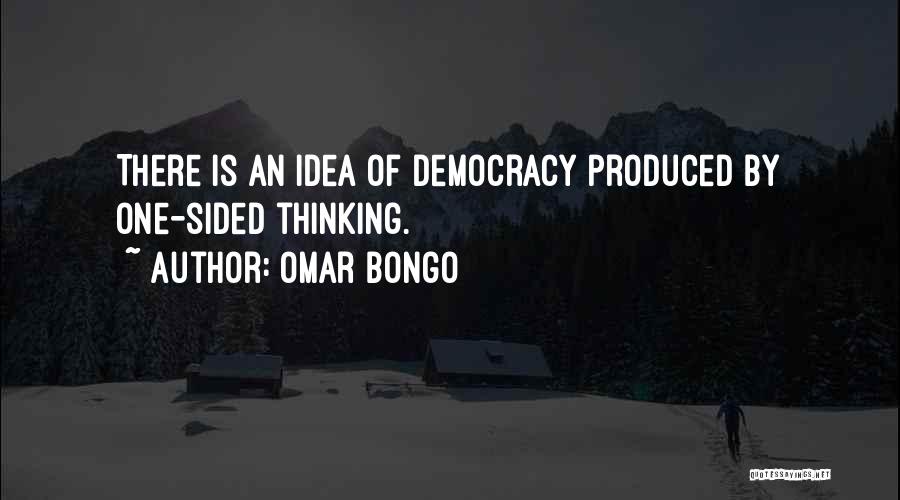 Bongo Quotes By Omar Bongo