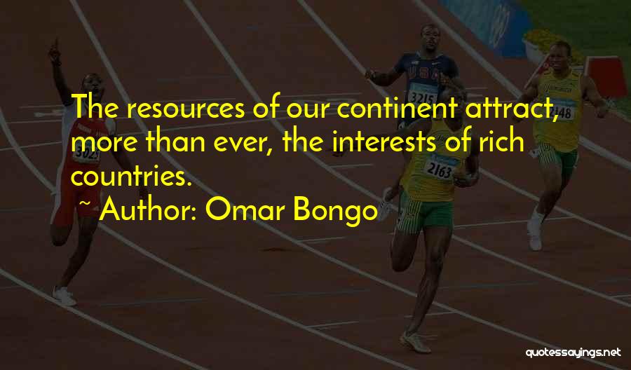 Bongo Quotes By Omar Bongo