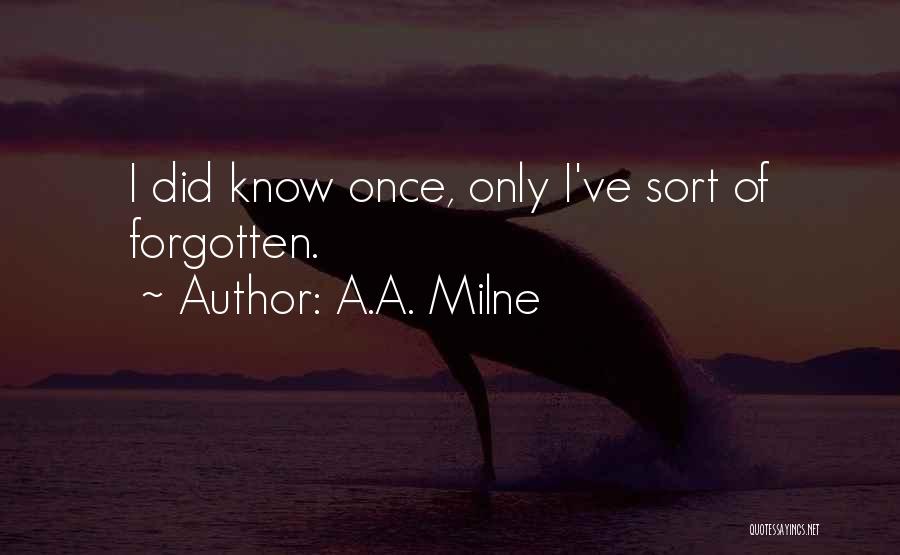 Bongos Sportfishing Quotes By A.A. Milne