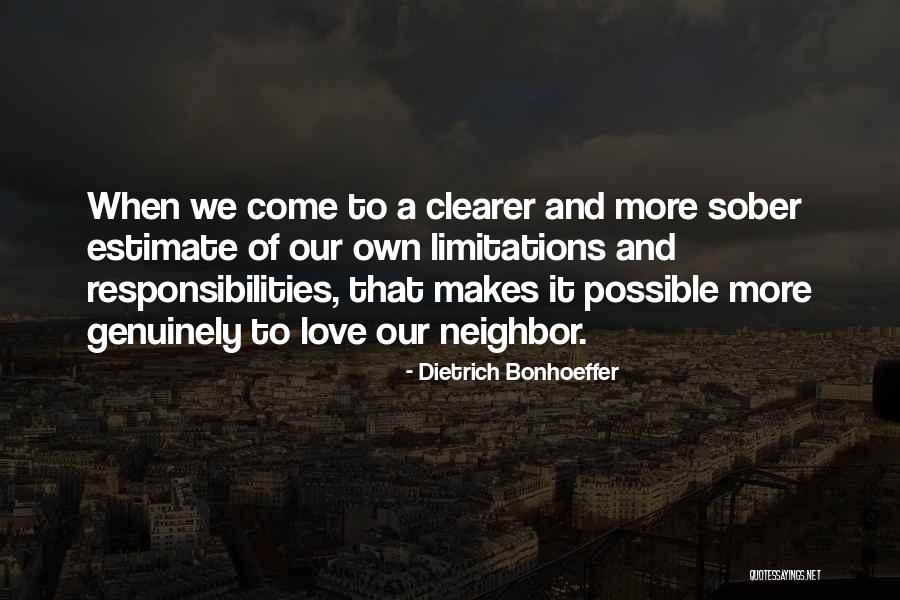 Bonhoeffer Dietrich Quotes By Dietrich Bonhoeffer