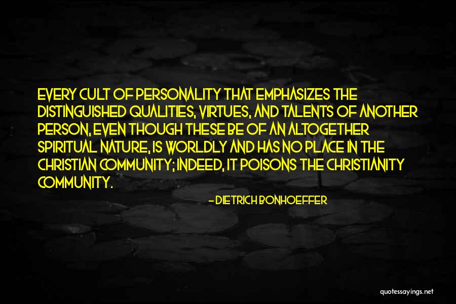 Bonhoeffer Dietrich Quotes By Dietrich Bonhoeffer