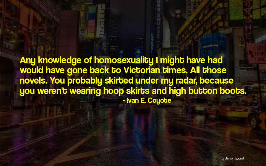 Bonhoeffer Pastor Quotes By Ivan E. Coyote Bonhoeffer Pastor Quotes By Ivan E. Coyote