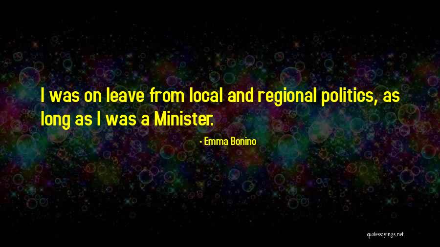 Bonino Quotes By Emma Bonino