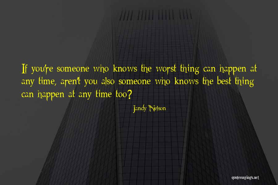Bonisteel Library Quotes By Jandy Nelson Bonisteel Library Quotes By Jandy Nelson