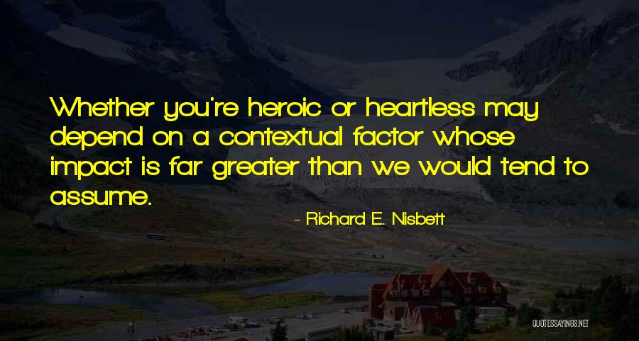 Bonnat Limousin Quotes By Richard E. Nisbett Bonnat Limousin Quotes By Richard E. Nisbett
