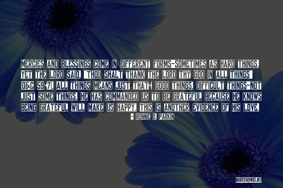 Bonnie D. Parkin Quotes 1022630