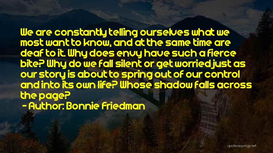 Bonnie Friedman Quotes 1331770