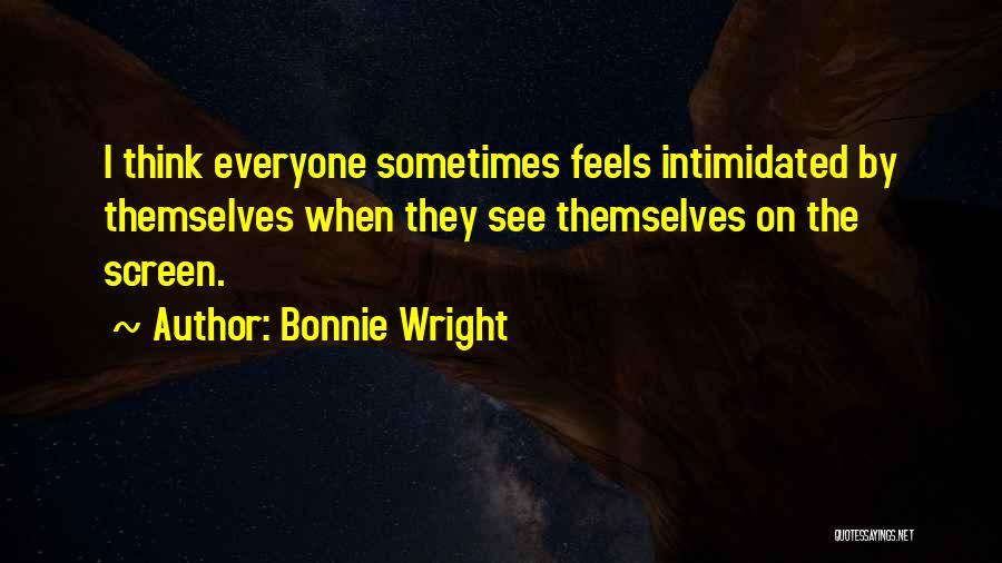 Bonnie Wright Quotes 1142390