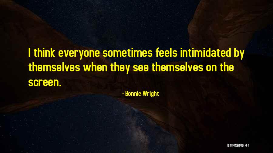 Bonnie Wright Quotes 1142390 Bonnie Wright Quotes 1142390