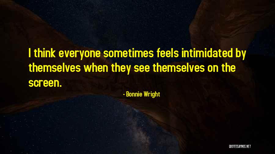 Bonnie Wright Quotes 1142390