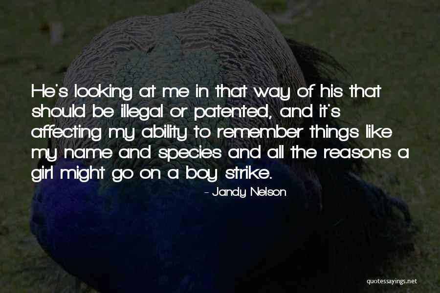 Bonumtv Quotes By Jandy Nelson Bonumtv Quotes By Jandy Nelson