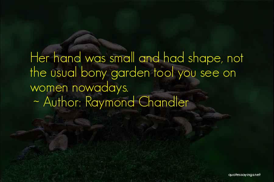 Bony T Quotes By Raymond Chandler