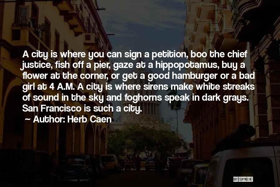 Boo Boo Quotes By Herb Caen