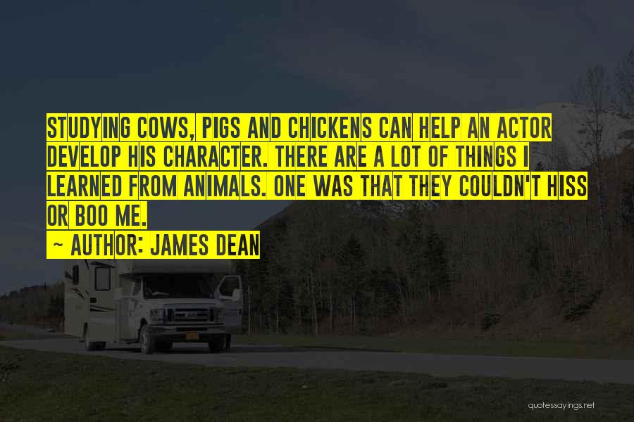 Boo Boo Quotes By James Dean