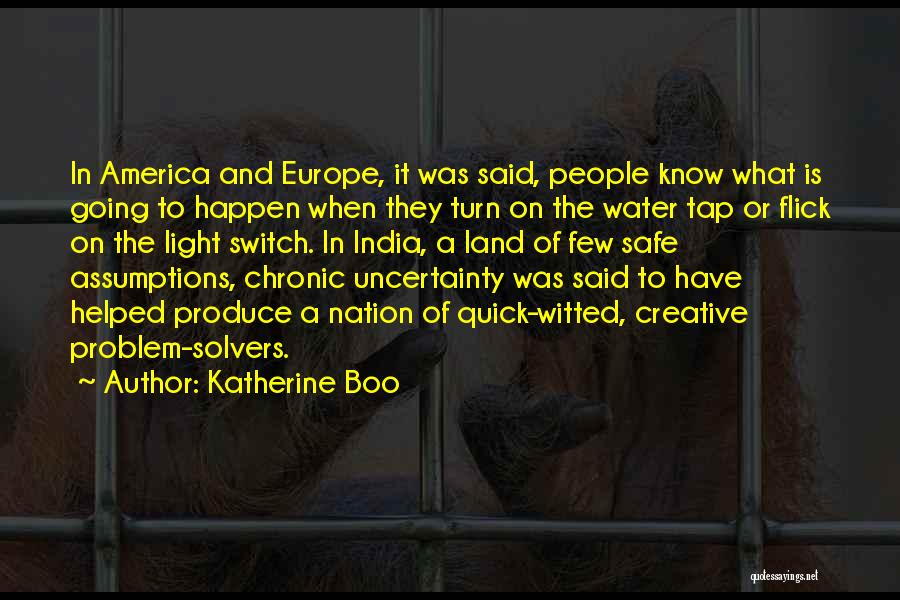 Boo Boo Quotes By Katherine Boo