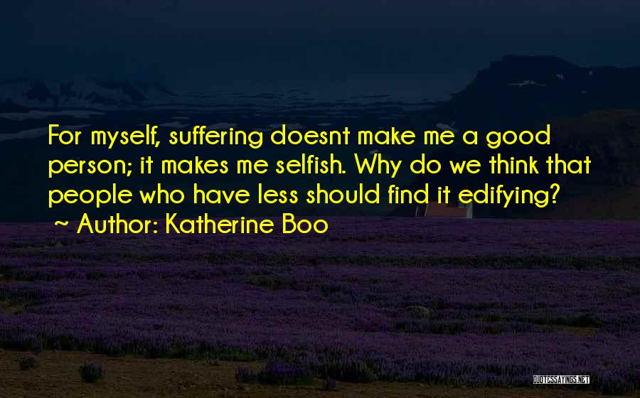 Boo Boo Quotes By Katherine Boo