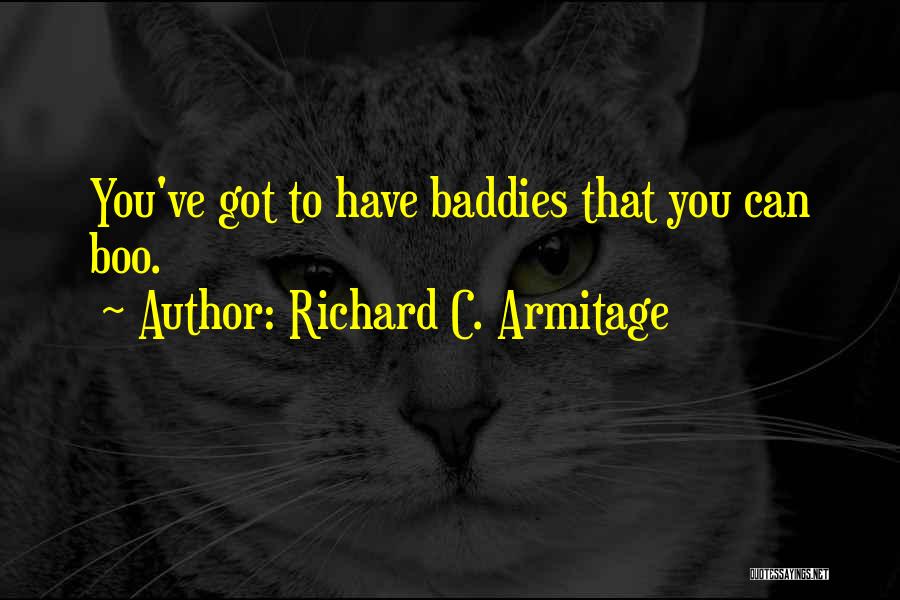 Boo Boo Quotes By Richard C. Armitage
