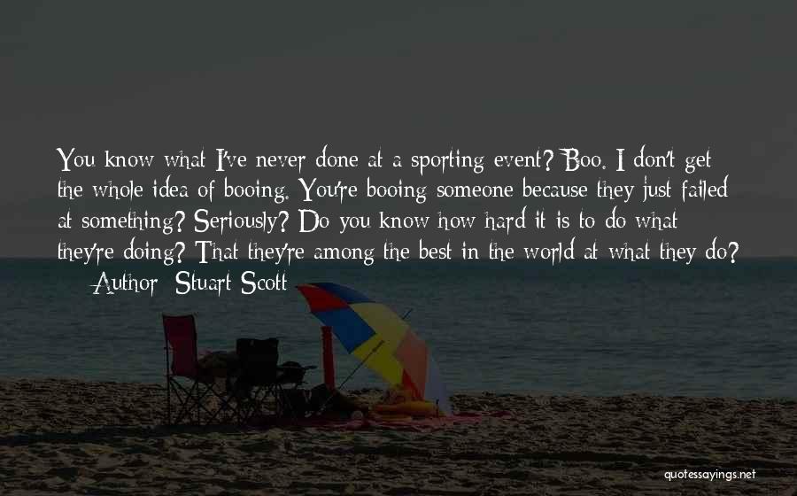 Boo Boo Quotes By Stuart Scott