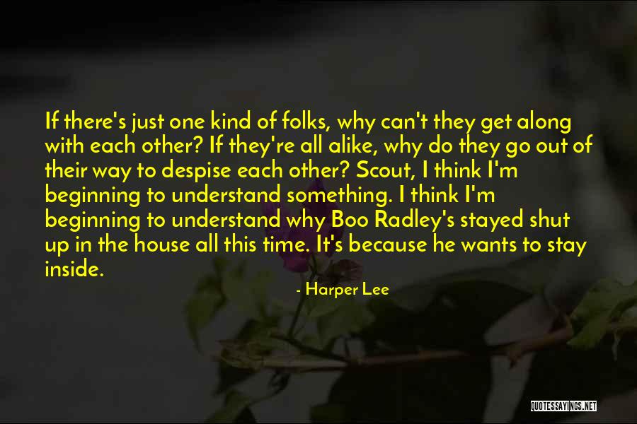 Boo Radley Quotes By Harper Lee Boo Radley Quotes By Harper Lee