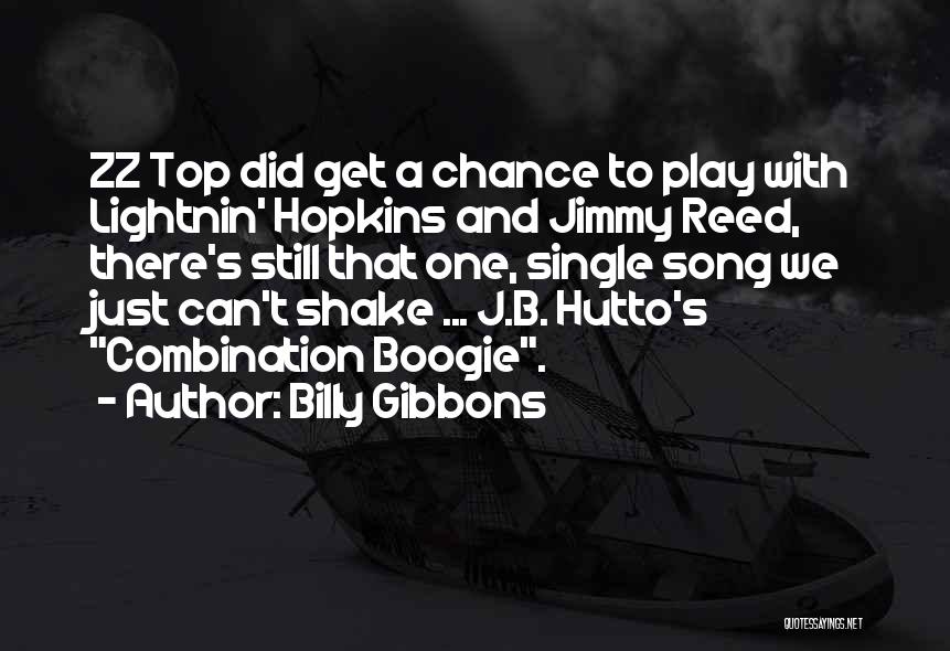 Boogie Quotes By Billy Gibbons