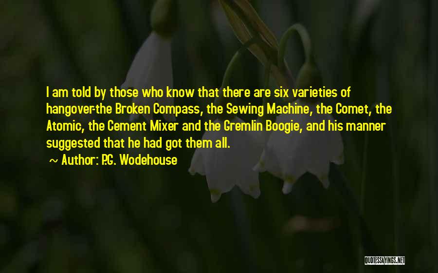 Boogie Quotes By P.G. Wodehouse