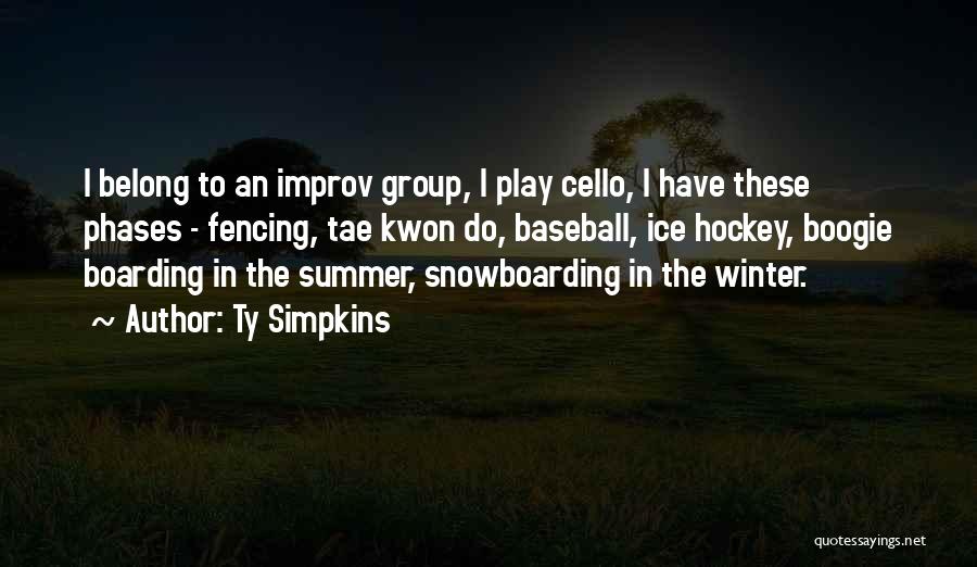 Boogie Quotes By Ty Simpkins