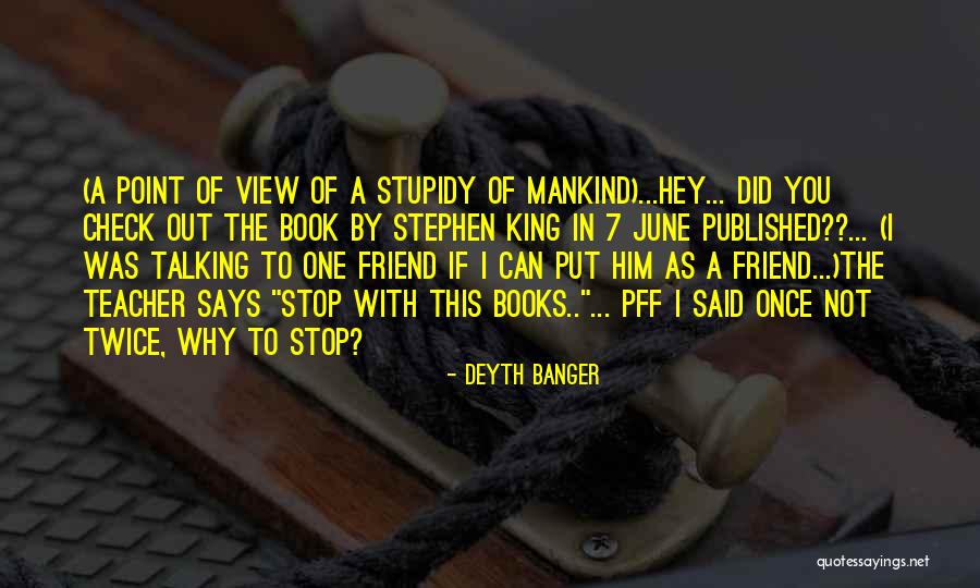 Book 7 Quotes By Deyth Banger Book 7 Quotes By Deyth Banger