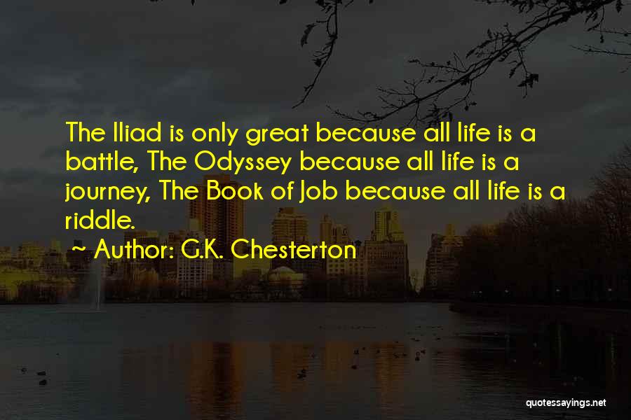 Book 9 The Odyssey Quotes By G.K. Chesterton