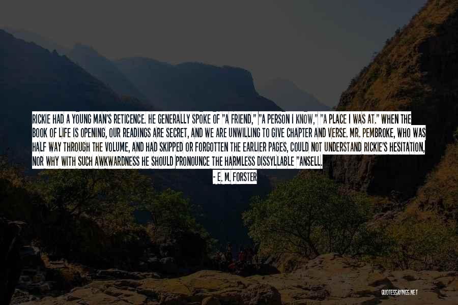 Book And Life Quotes By E. M. Forster Book And Life Quotes By E. M. Forster