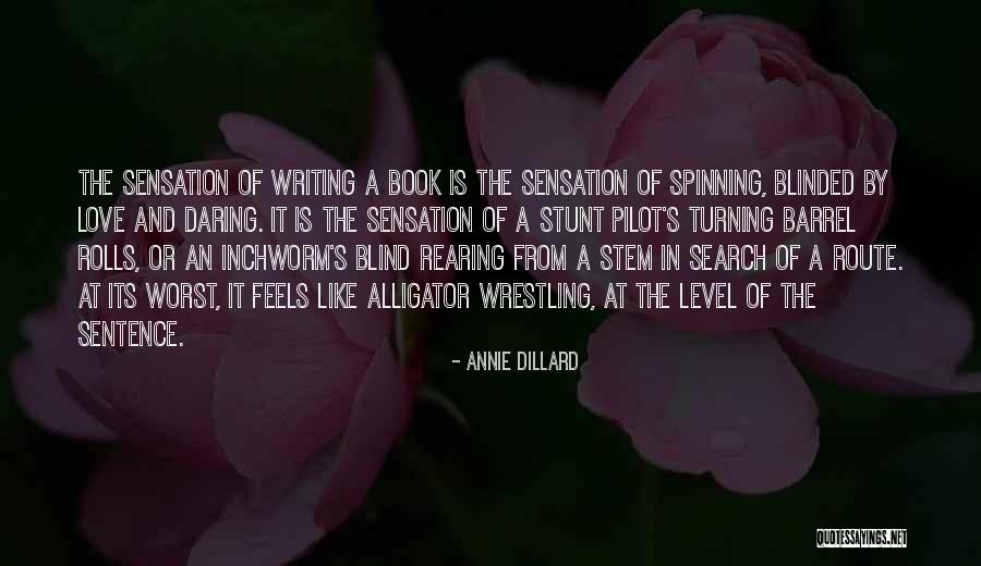 Book And Love Quotes By Annie Dillard