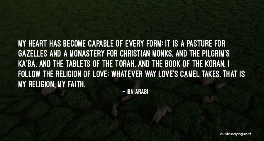 Book And Love Quotes By Ibn Arabi