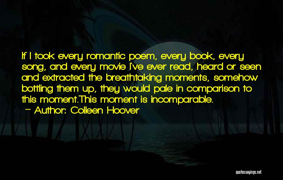 Book And Movie Comparison Quotes By Colleen Hoover