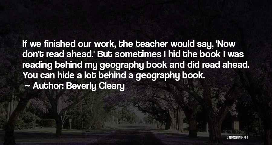 Book And Reading Quotes By Beverly Cleary