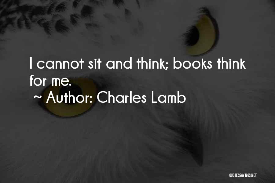 Book And Reading Quotes By Charles Lamb