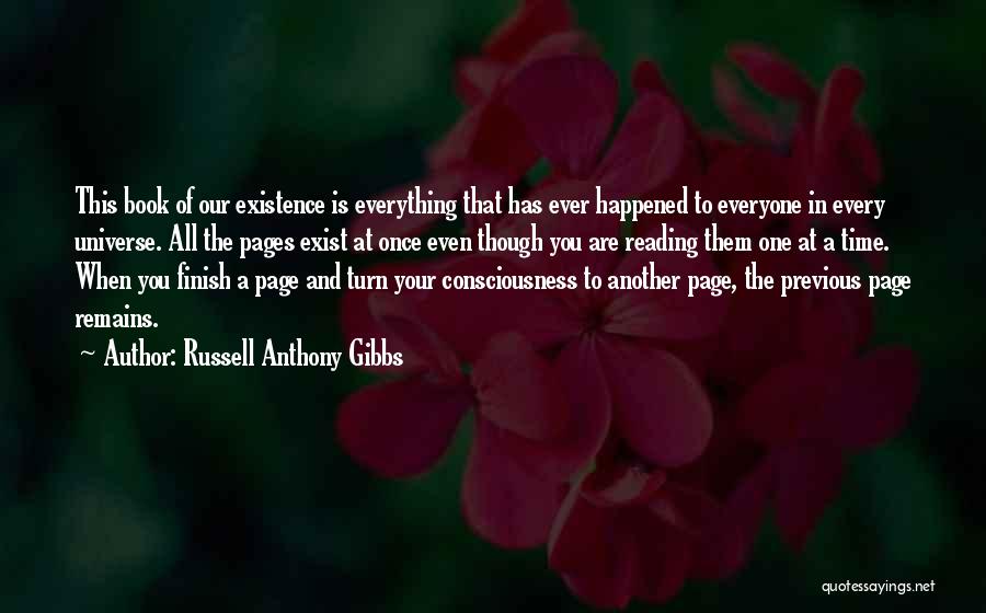 Book And Reading Quotes By Russell Anthony Gibbs