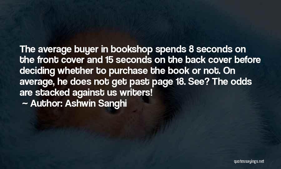 Book Back Cover Quotes By Ashwin Sanghi