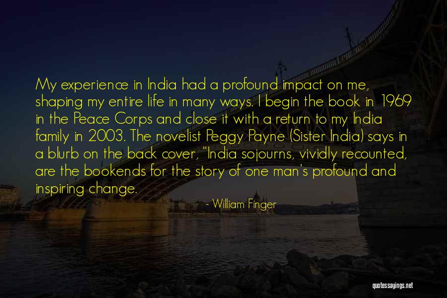 Book Back Cover Quotes By William Finger Book Back Cover Quotes By William Finger