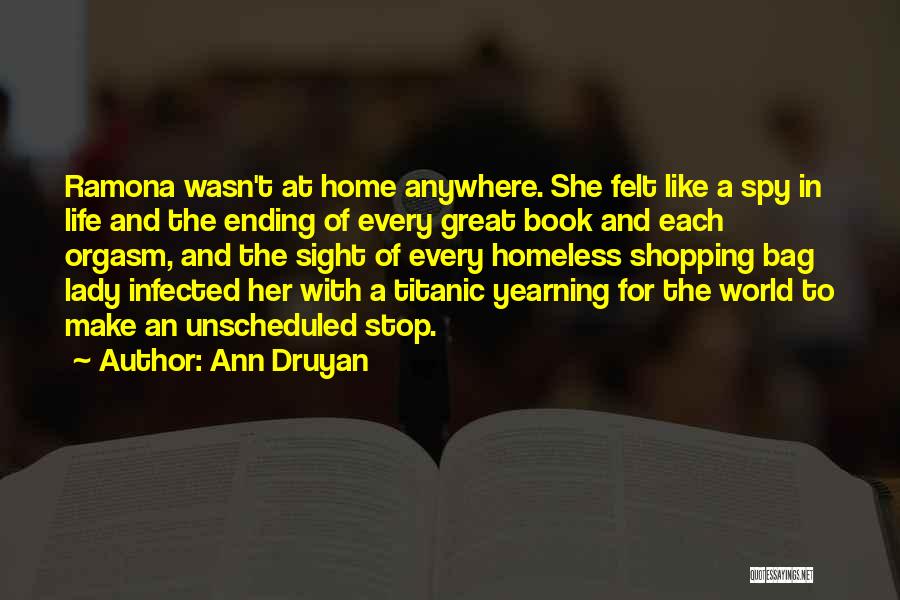 Book Bag Quotes By Ann Druyan