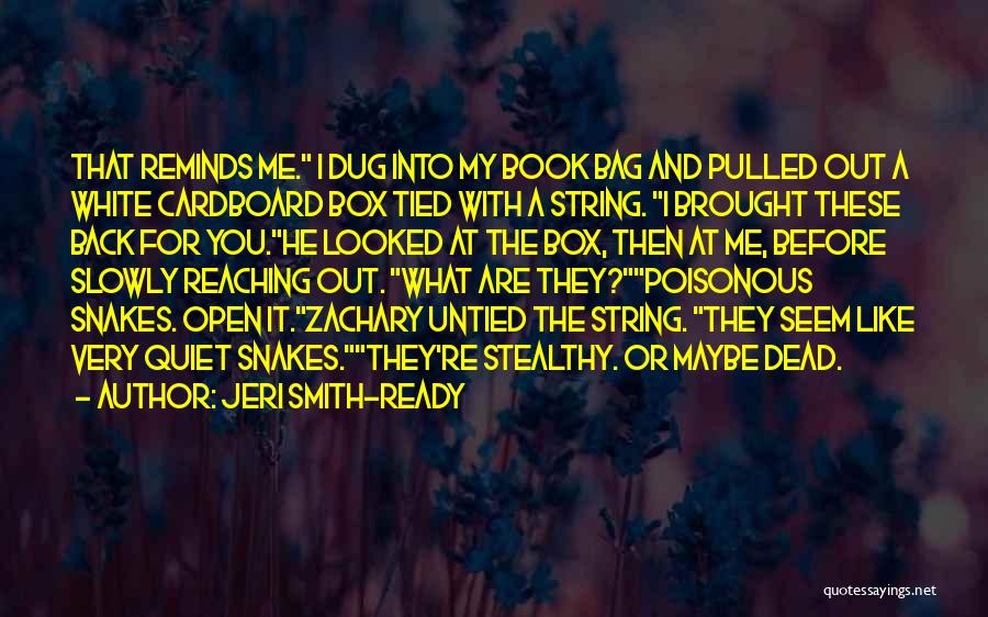 Book Bag Quotes By Jeri Smith-Ready