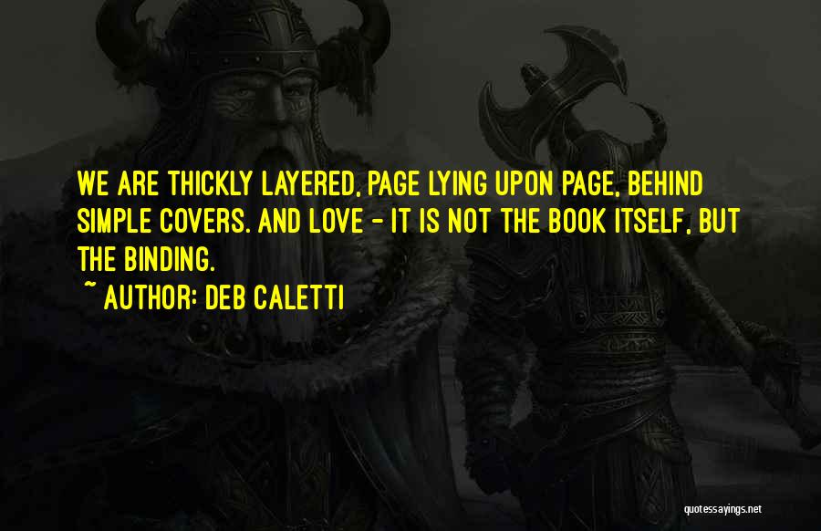 Book Binding Quotes By Deb Caletti