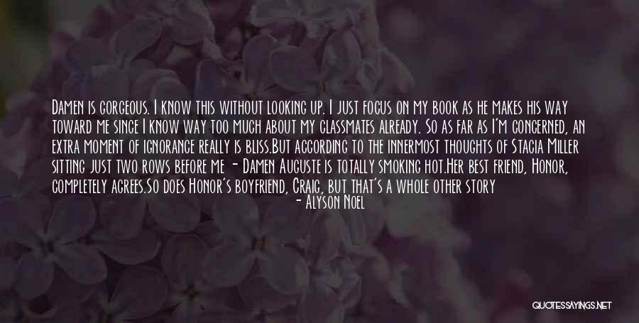Book Boyfriend Quotes By Alyson Noel Book Boyfriend Quotes By Alyson Noel