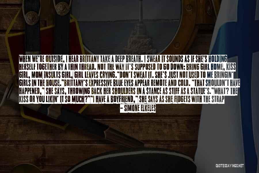 Book Boyfriend Quotes By Simone Elkeles Book Boyfriend Quotes By Simone Elkeles