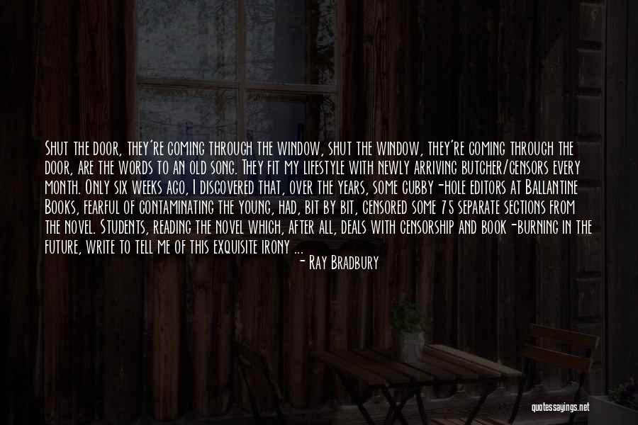 Book Burning Quotes By Ray Bradbury